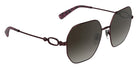 Longchamp LO187S 601 58 - Burgundy #id:lclo187s601_s:100135