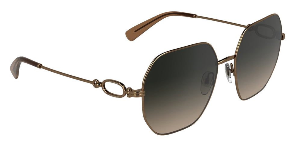 Longchamp LO187S 734 58 - Amber Gold/Gradient Smoke Brown #id:lclo187s734_s:106135