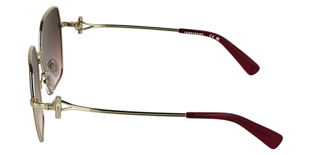 Longchamp LO190S 721 56 - Gold / Gradient Burgundy #id:lclo190s721_s:102110