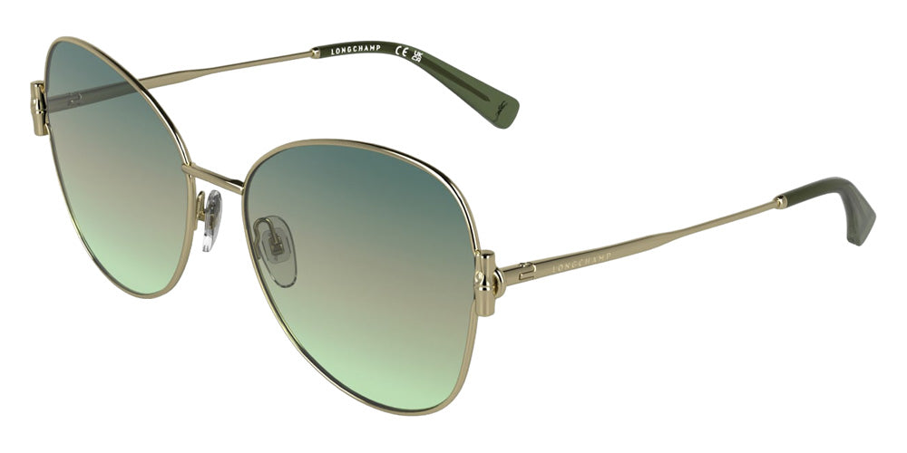 Longchamp LO196S 709 58 - Gold/Triple Gradient Gray Green #id:lclo196s709_s:100105