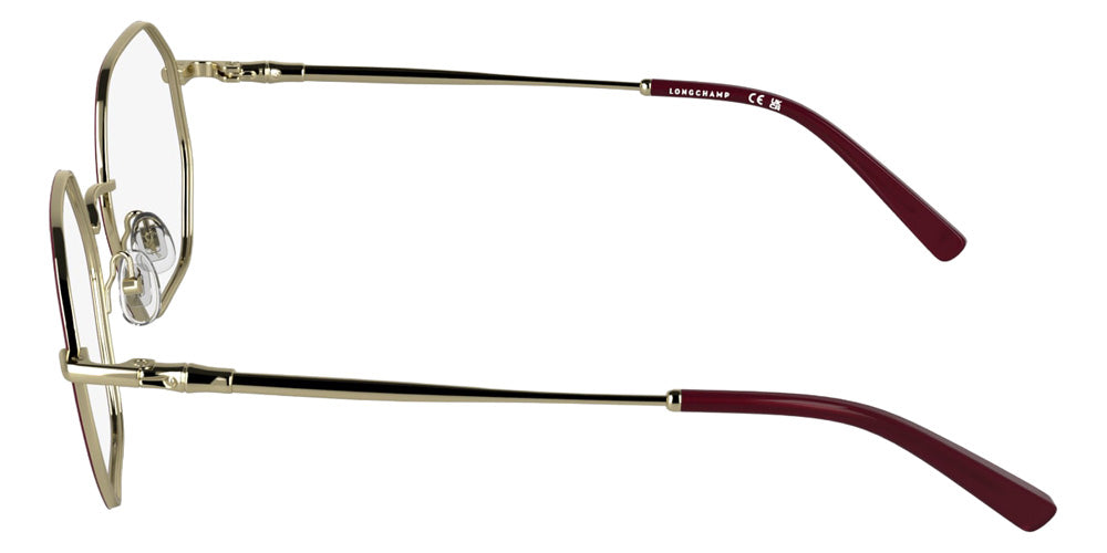Longchamp LO2186 736 51 - Gold/Burgundy #id:lclo2186736_s:104110