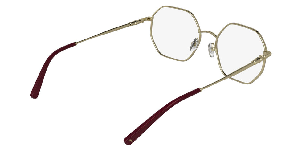 Longchamp LO2186 736 51 - Gold/Burgundy #id:lclo2186736_s:104125