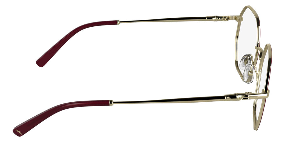 Longchamp LO2186 736 51 - Gold/Burgundy #id:lclo2186736_s:104130
