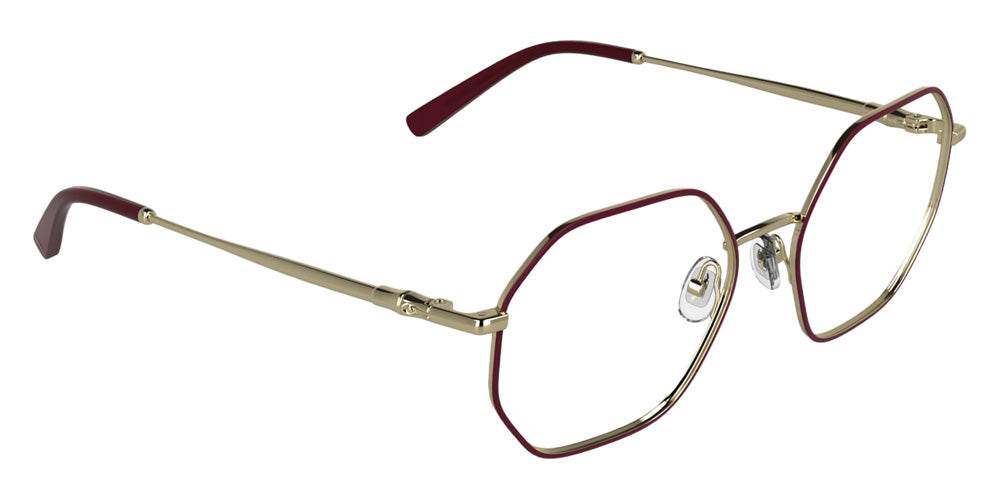 Longchamp LO2186 736 51 - Gold/Burgundy #id:lclo2186736_s:104135