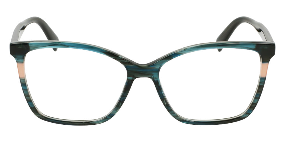 Longchamp LO2741LB 308 55 - Striped Green #id:lclo2741lb308_s:102100