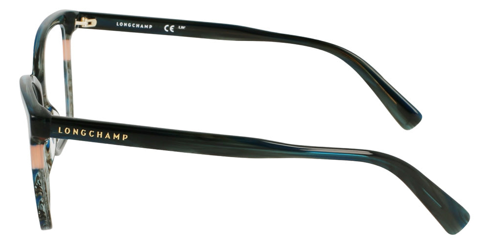 Longchamp LO2741LB 308 55 - Striped Green #id:lclo2741lb308_s:102110