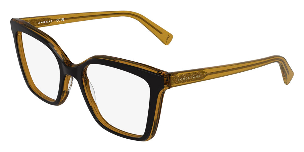 Longchamp LO2795 014 53 - Black/Transparent Brown #id:lclo2795014_s:100105