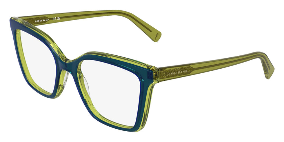 Longchamp LO2795 413 53 - Transparent Azure/Green #id:lclo2795413_s:102105