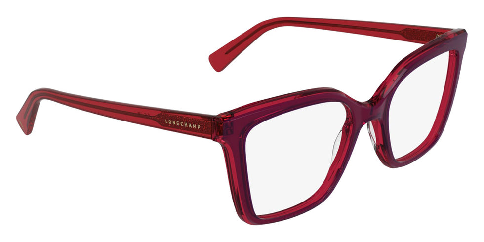 Longchamp LO2795 504 53 - Opaline Purple/Transparent Red #id:lclo2795504_s:104135