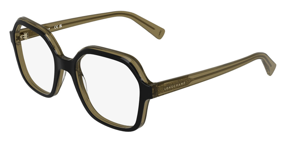 Longchamp LO2796 015 53 - Black/Transparent Khaki #id:lclo2796015_s:100105