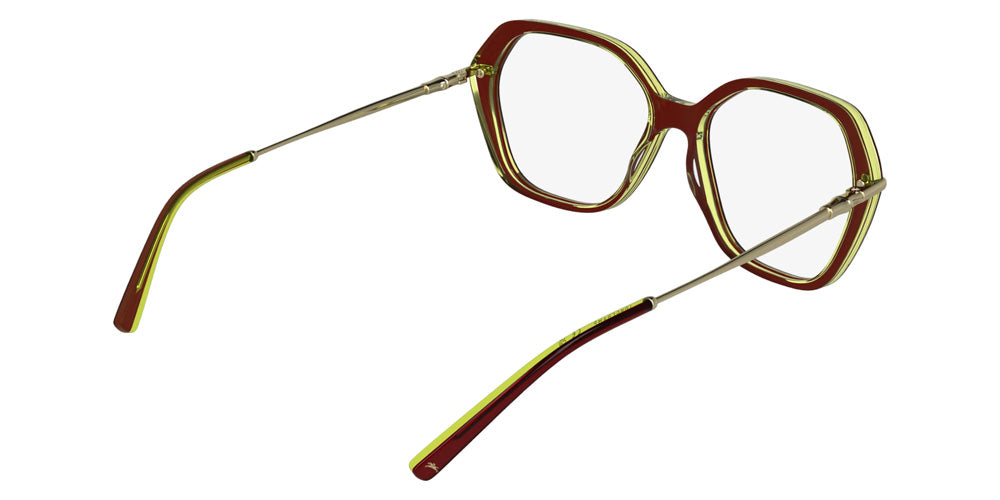 Longchamp LO2800 618 56 - Transparent Burgundy/Yellow #id:lclo2800618_s:106125