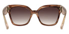 Longchamp LO717S 848 55 - Striped Brick Brown Havana #id:lclo717s848_s:102120