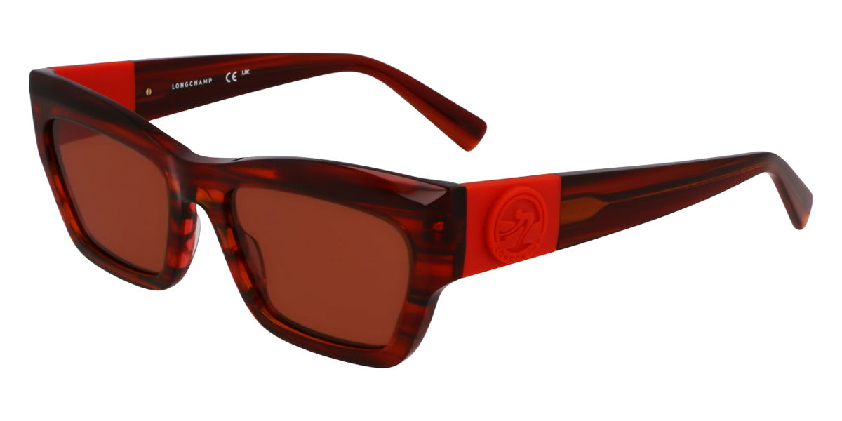 Longchamp LO763S 607 53 - Striped Red #id:lclo763s607_s:102105