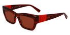 Longchamp LO763S 607 53 - Striped Red #id:lclo763s607_s:102105