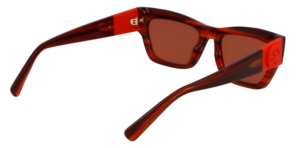 Longchamp LO763S 607 53 - Striped Red #id:lclo763s607_s:102125