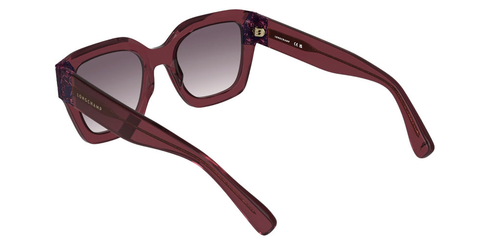 Longchamp LO771S 615 50 - Transparent Wine/Marble Burgundy #id:lclo771s615_s:102115