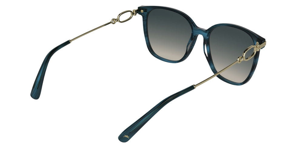 Longchamp LO805S 407 55 - Striped Blue #id:lclo805s407_s:104125