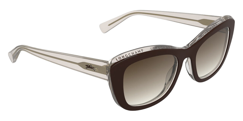Longchamp LO817S 218 53 - Brown/Transparent Nude #id:lclo817s218_s:102135