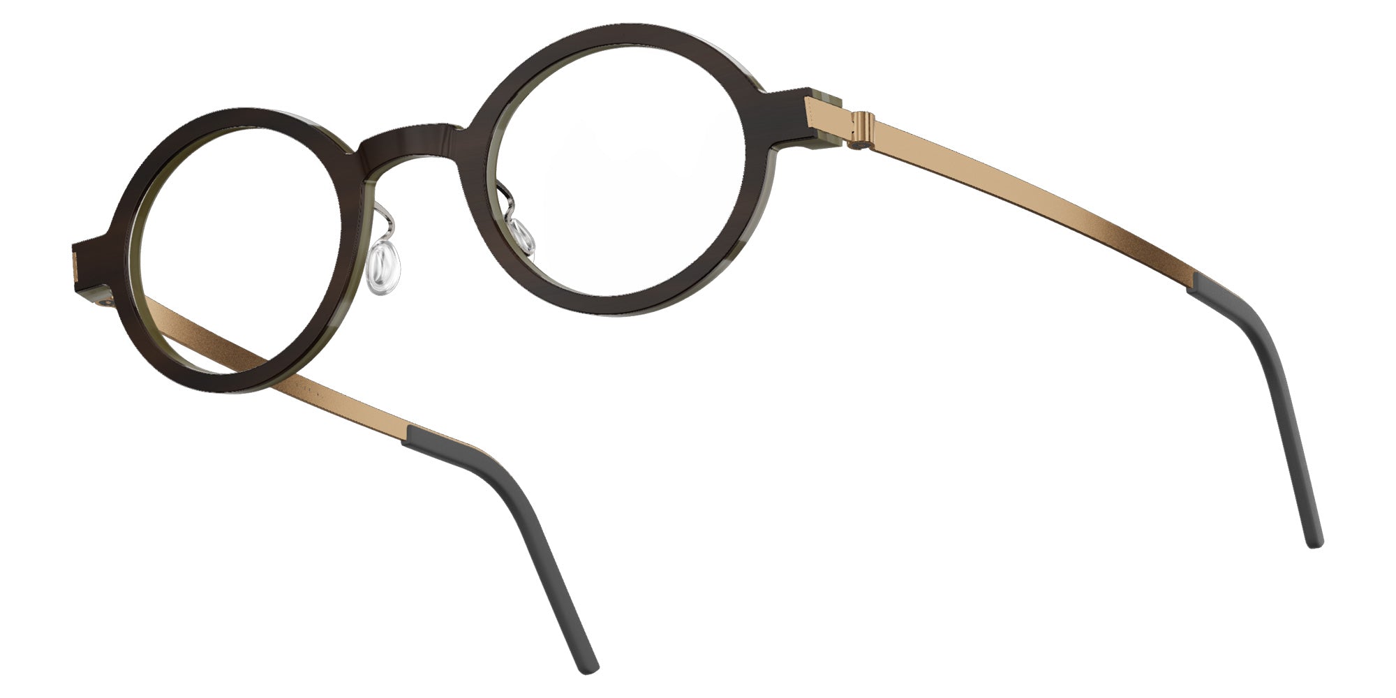 Lindberg 1810 43 - H26 PU15 Deep Black/Light Brown #id:lnd1810h26pu15_s:158105