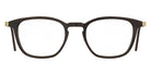Lindberg 1843 49 - H26 GT Deep Black/Light Brown #id:lnd1843h26gt_s:150100