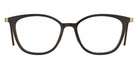Lindberg 1851 49 - H26 GT Deep Black/Light Brown #id:lnd1851h26gt_s:150100