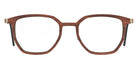 Lindberg 1864 50 - WD13 PU15 Padauk/Dark Brown #id:lnd1864wd13pu15_s:206100
