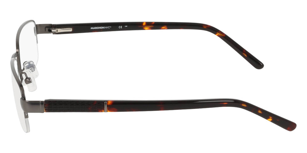 Marchon NYC M-2046 074 53 - Satin Dark Gunmetal #id:mm2046074_s:104110