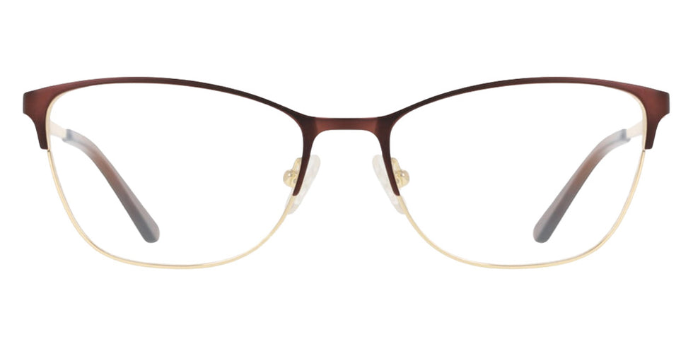 Marchon NYC M-4035 211 53 - Matte Brown/Gold #id:mm4035211_s:102100