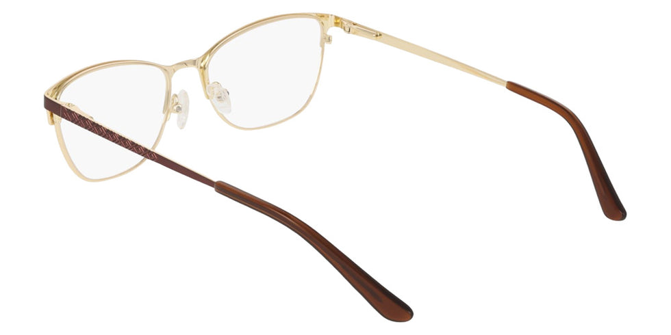 Marchon NYC M-4035 211 53 - Matte Brown/Gold #id:mm4035211_s:102115