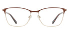 Marchon NYC M-4036 211 55 - Brown/Gold #id:mm4036211_s:100100