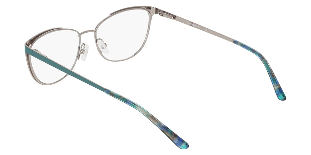 Marchon NYC M-4037 440 53 - Teal/Gun #id:mm4037440_s:102115