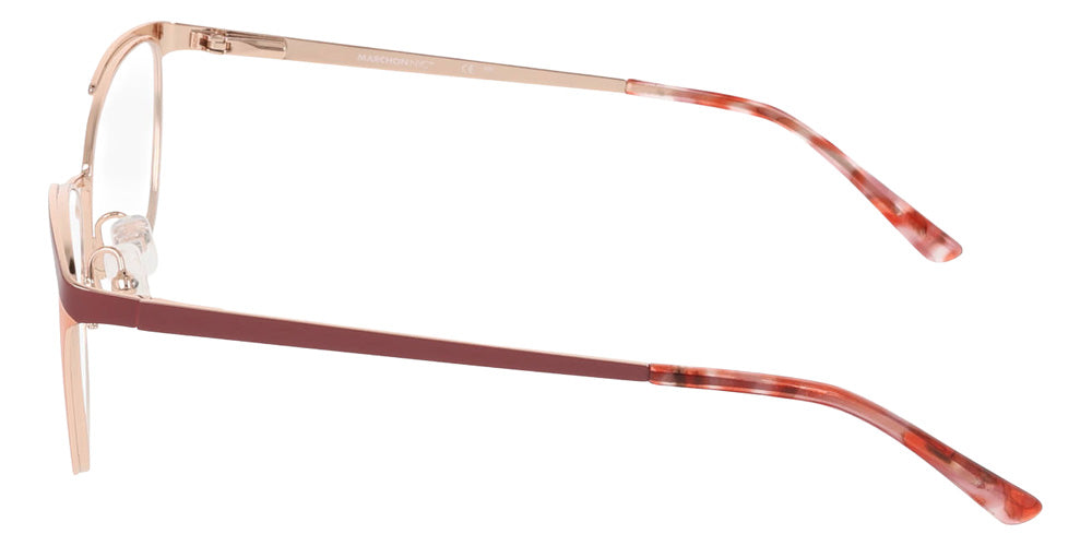 Marchon NYC M-4037 601 53 - Burgundy/Rose #id:mm4037601_s:104110