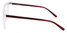 Marchon NYC M-5507 970 51 - Clear Crystal/Horn #id:mm5507970_s:100110