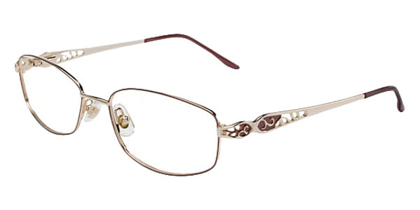 Marchon NYC TRES JOLIE 135 614 53 - Burgundy Wine #id:mtresjolie135614_s:102100