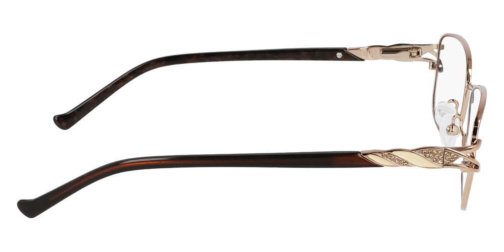 Marchon NYC TRES JOLIE 195 232 55 - Light Brown #id:mtresjolie195232_s:100130