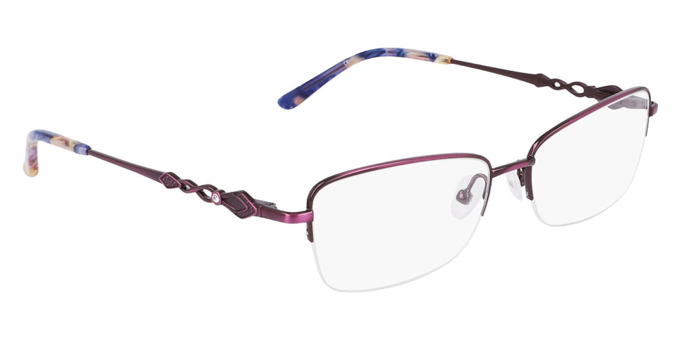 Marchon NYC TRES JOLIE 207 504 52 - Plum #id:mtresjolie207504_s:102135