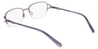 Marchon NYC TRES JOLIE 214 539 53 - Matte Eggplant #id:mtresjolie214539_s:100115