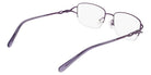Marchon NYC TRES JOLIE 214 539 53 - Matte Eggplant #id:mtresjolie214539_s:100125