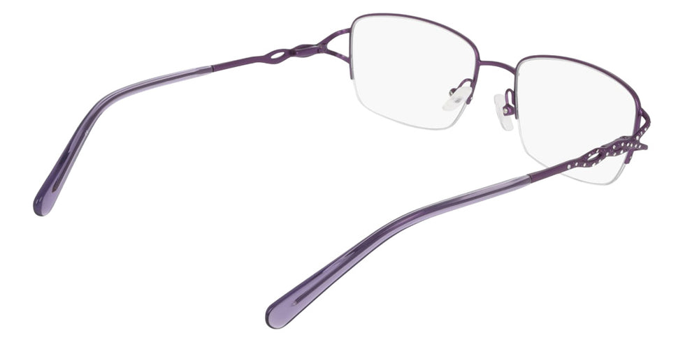 Marchon NYC TRES JOLIE 214 539 53 - Matte Eggplant #id:mtresjolie214539_s:100125