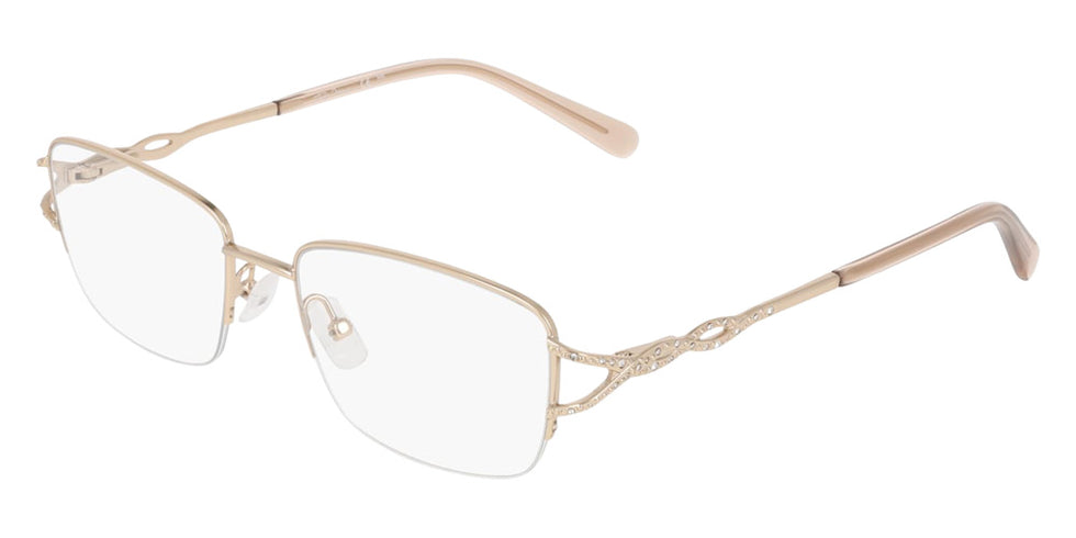 Marchon NYC TRES JOLIE 214 710 53 - Matte Gold #id:mtresjolie214710_s:102105