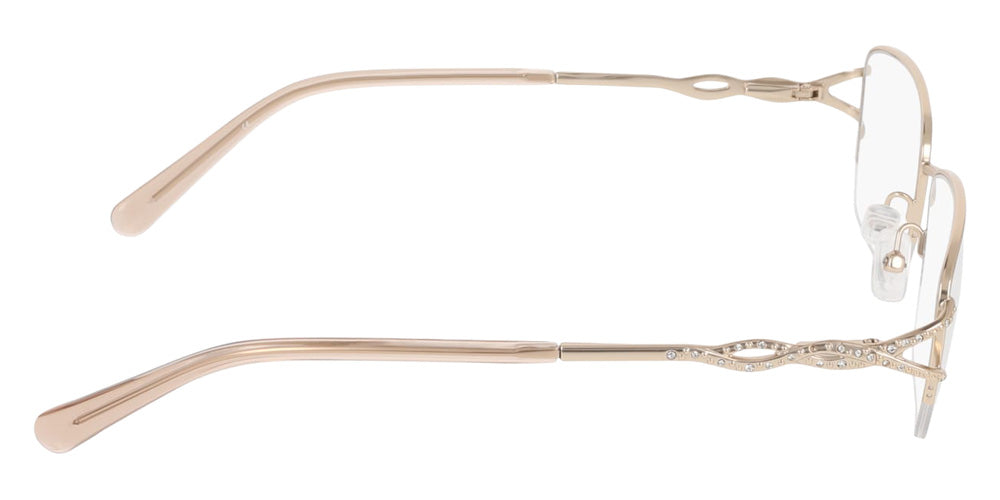 Marchon NYC TRES JOLIE 214 710 53 - Matte Gold #id:mtresjolie214710_s:102130