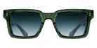 Matsuda M1033 53 - Bottle Green / Blue Gradient #id:m1033bottlegreenbluegradientsunglass_s:100100