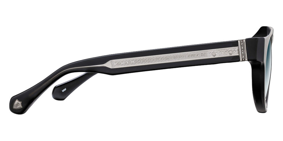 Matsuda M1037 49 - Matte Black / Blue Gradient #id:m1037matteblackbluegradientsunglass_s:104105