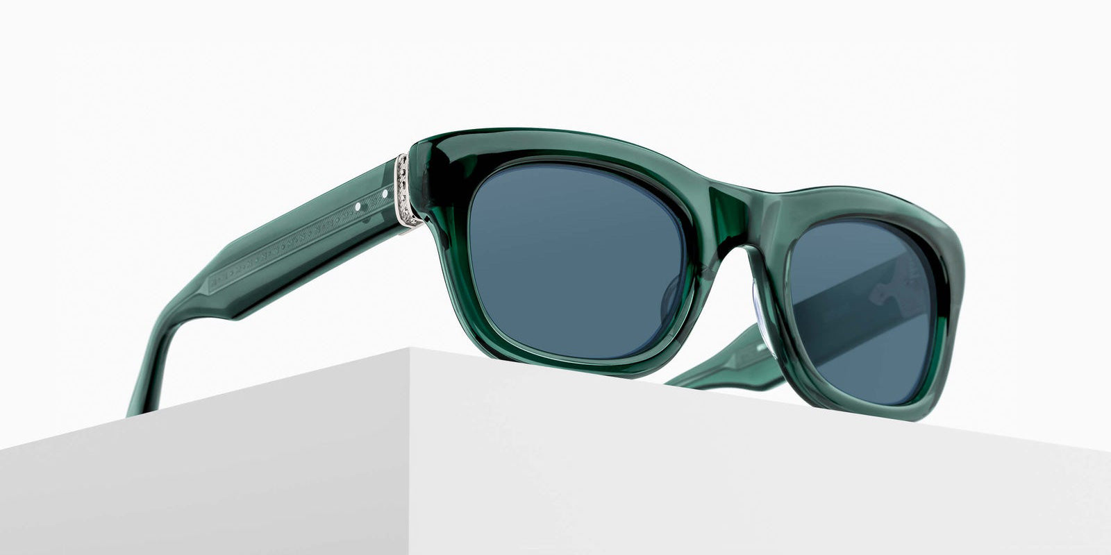 Matsuda M1042 50 - Bottle Green / Blue Gray #id:m1042bottlegreenbluegrey50_s:102105