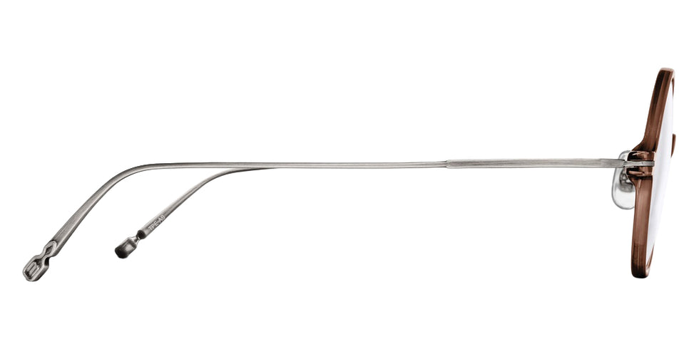 Matsuda M2054 46 - Taupe/Antique Silver #id:m2054taupeantiquesilverclearlensoptical_s:102110