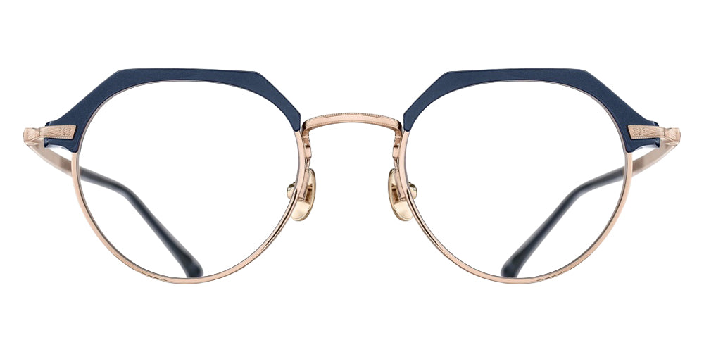 Matsuda M2064 48 - Navy/Rose Gold #id:m2064navyrosegoldclearlensoptical_s:106100