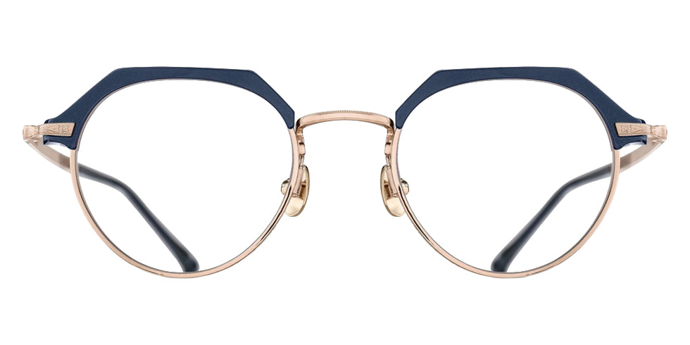 Matsuda M2064 48 - Navy/Rose Gold #id:m2064navyrosegoldclearlensoptical_s:106100