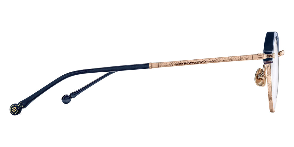 Matsuda M2064 48 - Navy/Rose Gold #id:m2064navyrosegoldclearlensoptical_s:106110