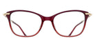 Matsuda M2065 51 - Bordeaux Gradient-Brushed Gold #id:m2065bordeauxgradientbrushedgoldclearlensoptical_s:100100