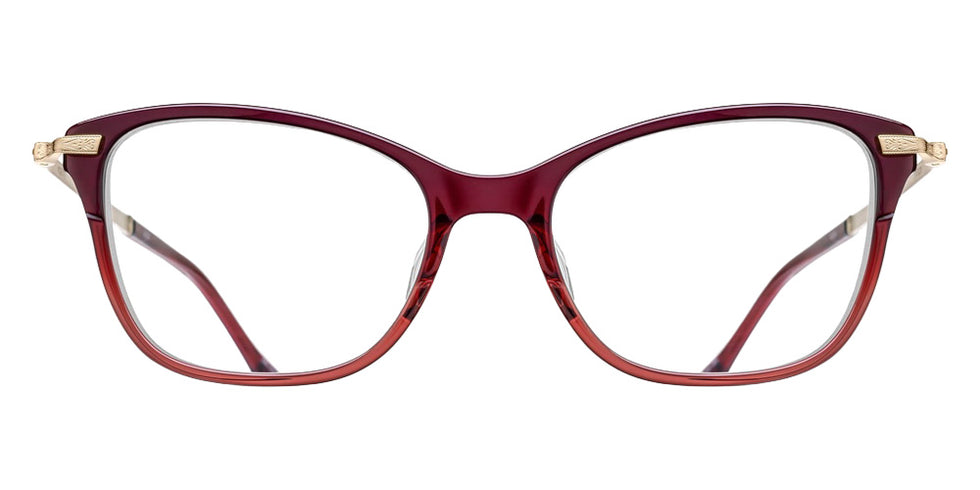 Matsuda M2065 51 - Bordeaux Gradient-Brushed Gold #id:m2065bordeauxgradientbrushedgoldclearlensoptical_s:100100